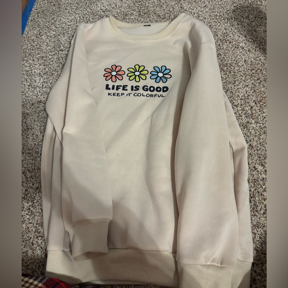 Beige Crewneck